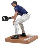 MLB Series 9 Figure: Todd Helton with Blue Colorado Rockies Jersey & White Pinstriped Pants