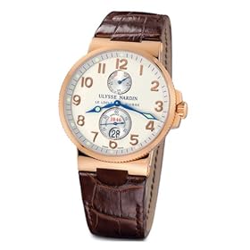 Click here to buy Ulysse Nardin Mens Maxi Marine Gold Watch #266-66 by Ulysse Nardin.