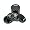 image Instapark™ 2.00" B Premium Quality Tobacco Herb Grinder, Color Black