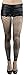 ToBeInStyle Women’s Diamond Net w/Opaque Side Seam Spandex Leggings Black