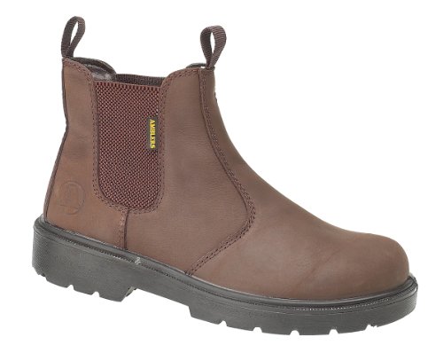 Amblers Steel FS128 Brown Dealer Style Safety Boot-10
