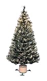 Premier 1.2m Fibre Optic Crystal Tip Christmas Tree