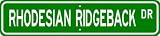 Rhodesian Ridgeback STREET SIGN ~ High Quality Aluminum ~ Dog Lover