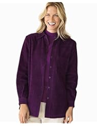 Apparel: National Corduroy Shirt, Plum, X-Large - National