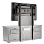 Salamander CL/PM/B Tilt Wall Mount for 32" to 61" Displays for Salamander Triple-Width Audio/Video Cabinets