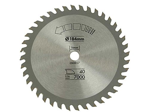 Black and Decker X13025 Xcut Circular Saw Blade 184 X 16 X 40 Teeth