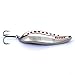 Hisea Long Casting Metal Spoons Spinnerbaits Bleeding Shad Nice Action Hard Spinner Fishing Lures for Bass & Walleye