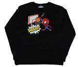 tokidok X Marvel Mens Slam Dunk Black Sweater