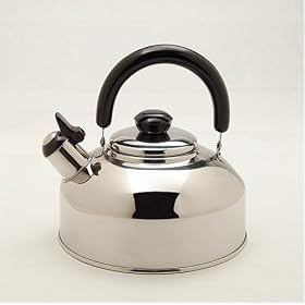 Farberware Classic Charleston 1-1/2-Quart Stainless Steel Whistling Teakettle