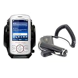 XYLO ACCESSORIES Car Kit: Windscreen Suction Mount Holder and In Car Charger for the Sony Ericsson Spiro Mobile Phone