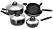 WearEver Revolution-Black 8-Piece Cookware Set