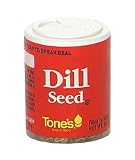 Tone's Dill Seed, .55-Ounce Containers (Pack of 6) (Pack of 3)