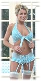 Escante Womens Sweet Ruffle 2-Piece Set with Ruffle Boyleg
