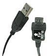 USB Data Cable for Samsung Strive A687/ Stunt R100/ Caliber R850, R860/ Moment M900/ Flight A797/ Mythic A897/ Instinct HD/ M330/ Freeform R350, R351/ M240/ Behold II T939/ Reclaim M560/ Omnia II i920/ MyShot II R460/ Code i220/ Exclaim M550/ Messager II R560, R561/ TwoStep R470/ Highnote M630/ Rant M540/ M320/ M220/ Reality SCH U820/ Seek M350/ Me