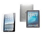 iShoppingdeals – Pemium Clear Crystal Hard Case Skin Cover + LCD Screen Protector for Apple iPad 3G WiFi