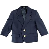 Crivelli Classic 2-Button Navy Blazer