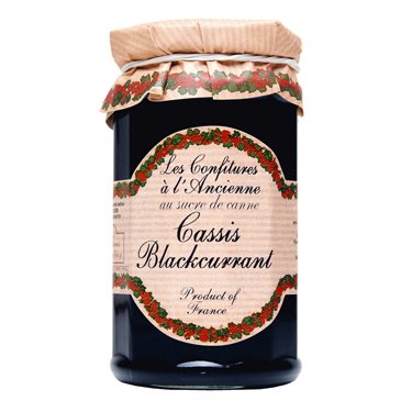 Black Currant (Cassis) Jam Andresy All natural French jam pure sugar cane 9.52 oz jar Confitures a l'Ancienne, One