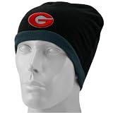 Top of the World Georgia Bulldogs Black Peaks Fleece Beanie