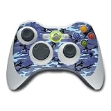 Sky Camo Design Skin Decal Sticker for the Xbox 360 Controller