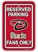 ARIZONA DIAMONDBACKS SPORTS TEAM PARKING SIGN