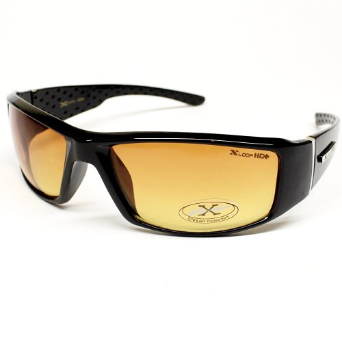 Xloop hd vision black high definition anti glare lens s…