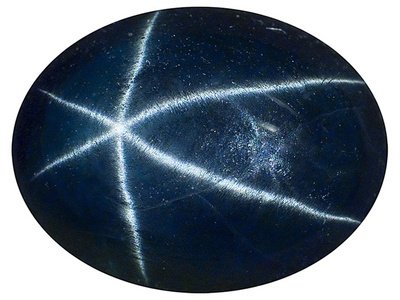 MIN 1.20CT 8X6MM OVAL ENHANCED STAR SAPPHIRE ERV=$96.00