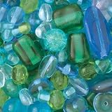Czech Glass Bead Mix - 33gr/Sea Breeze