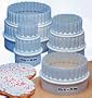 Fox Run Double Sided Crinkled Cookie Cutter Set, 7-Piece