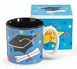 Blue "Way To Go!" Graduation Coffee Gift Mug
