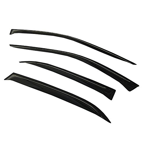Generic 4pcs Front + Rear Smoke Sun/Rain Guard Vent Shade Window Visors For 02-06 Honda CR-V