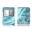 Flores Agua Design Protective Decal Skin Sticker for Apple iPod nano 3G (3rd Generation) 4GB/ 8GB Player