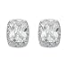 925 Stirling Silver Fancy CZ Stud Earrings title=