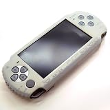 Rix  PSP3000専用 特殊シリコンケース 液晶クリーナー付き スモーキーホワイト RX-PSPS646SW