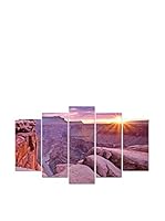 Wall Decor Fotocuadro 5 Piezas Pirámide Prettyrocks