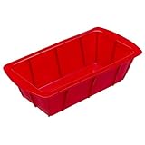 Silicone Zone Bread Loaf Pan - Red