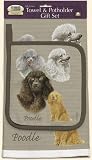 Fiddlers Elbow Poodle Pot Holder Set