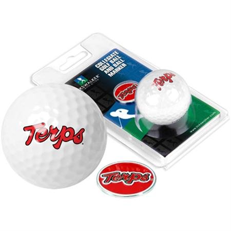 Maryland Terrapins Umd Ncaa Collegiate Logo Golf Ball Ball Marker