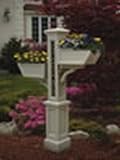 Colebrook Address Post - Clay