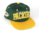 Green Bay Packers NFL 2 Tone Flatbill Snapback Hat