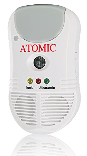 Atomic 5 in 1 Advanced Technology Electronic Pest Repeller.Against Insects. Mice. Rats.Spiders.