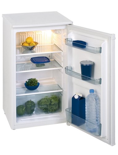 GGV KS116RVTOP Kühlschrank / A+ / 84 cm Höhe / 110 kWh/Jahr / 92 L Kühlteil / Gemüsebehälter, Innenraumbeleuchtung