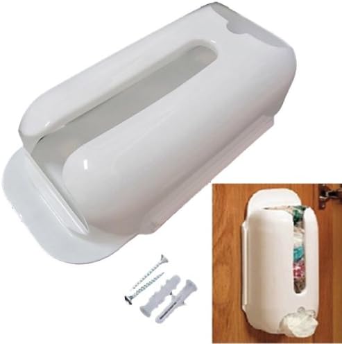 Wall Mount Plastic Recycling Bag Store Carrier Holder