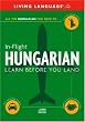 In-Flight Hungarian: Learn Before You Land (LL (R) In-Flight)