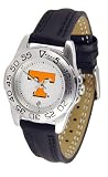 Tennessee Volunteers Suntime Ladies Sports Watch w/ Leather Band - NCAA College Athletics