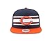 NFL Chicago Bears Throwback Stripe 9FIFTY Snapback Cap, One Size, Blue