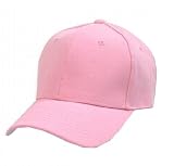 Plain Pink Adjustable Hat