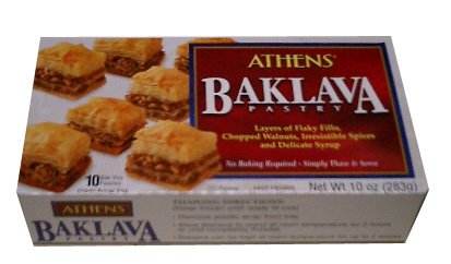 Baklava Pastry (athens) 10oz by Baklavas