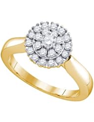0.53CTW DIAMOND LADIES FASHION RING
