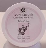 Patchouli Rose Body Smooth 8oz Jar Salt Scrub