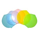 Assorted Color Clam Shell Cases (Blue, Green, Pink, Purple, Yellow) 200 Pack